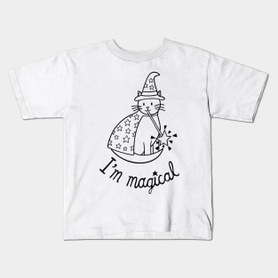 I'm Magical (black) Kids T-Shirt